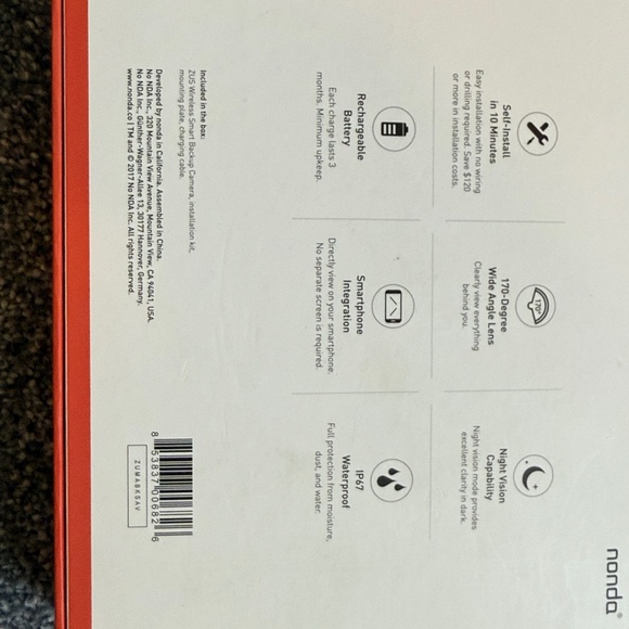 ZUS Wireless Smart Backup Camera - Picture 5 of 6